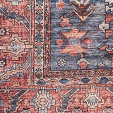 nourison grand washables grw02 navy brick rug