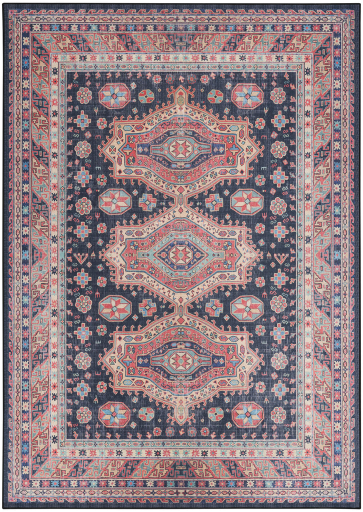 nourison vintage home vnh03 navy rug