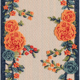 nourison aloha alh32 multicolor rug