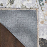 nourison nourison washables nwb05 grey multicolor rug