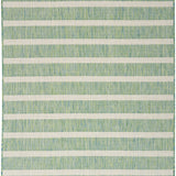 nourison positano pos03 blue green ivory rug