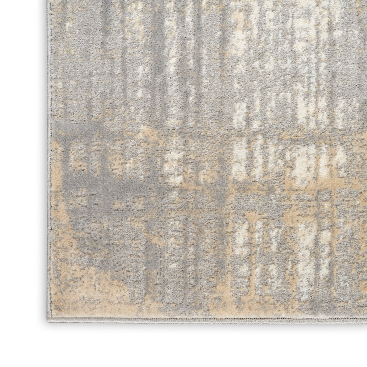 nourison ck005 enchanting ech05 grey ivory rug