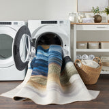 nourison nourison washables nwb09 blue multicolor rug