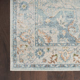nourison astra machine washable asw12 light blue rug