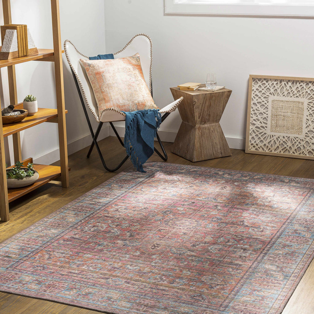 Hauteloom Dormont DORMO Black Machine Made Chenille-Polyester Rug