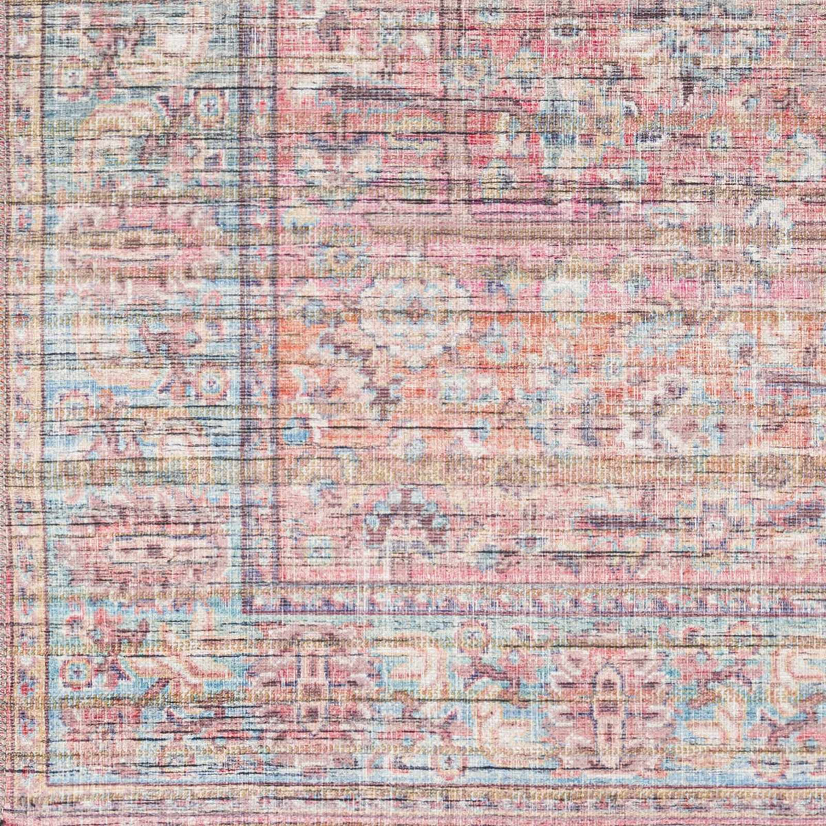Hauteloom Dormont DORMO Black Machine Made Chenille-Polyester Rug