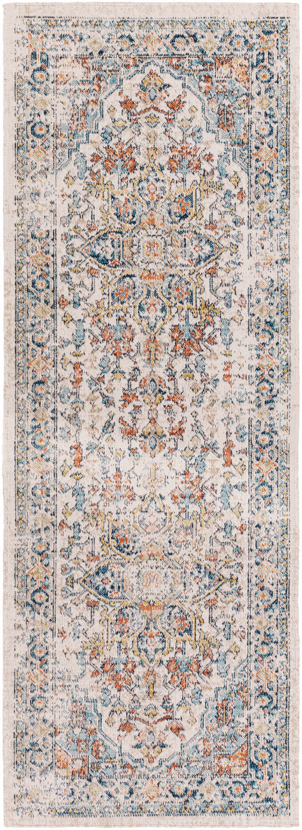 Hauteloom Dorval DORV Denim Machine Made Polyester Rug