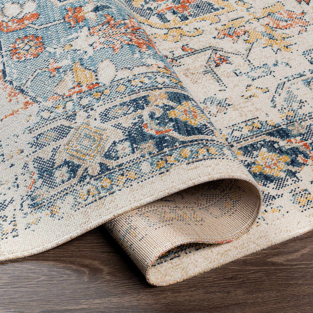 Hauteloom Dorval DORV Denim Machine Made Polyester Rug