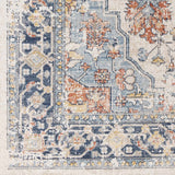 Hauteloom Dorval DORV Denim Machine Made Polyester Rug