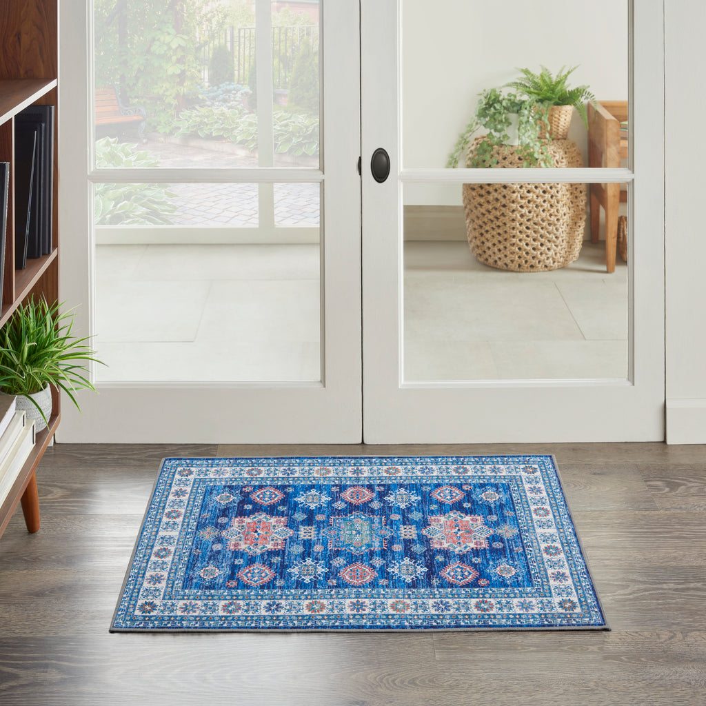 nourison fulton ful02 blue rug