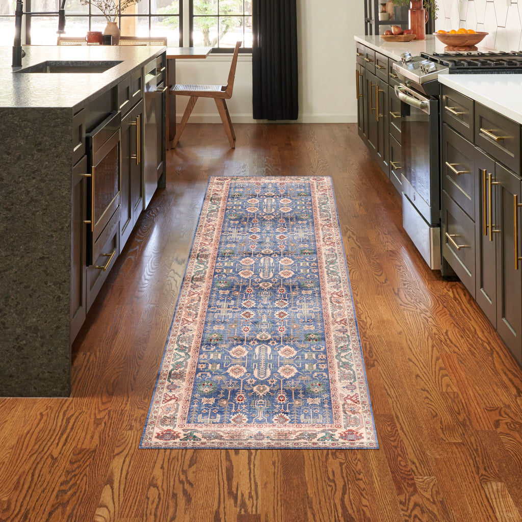 nourison vintage home vnh02 blue rug