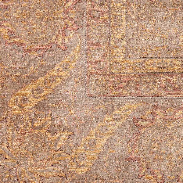 nourison luxurious lrs02 taupe rug