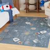 nourison astra machine washable asw18 blue multicolor rug