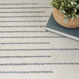nourison astra machine washable asw04 ivory blue rug