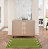 nourison nourison essentials nre02 green ivory rug