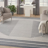 nourison astra machine washable asw05 ivory blue rug