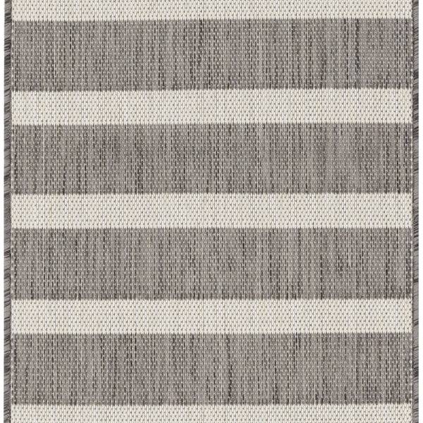 nourison positano pos03 charcoal ivory rug
