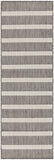 nourison positano pos03 charcoal ivory rug