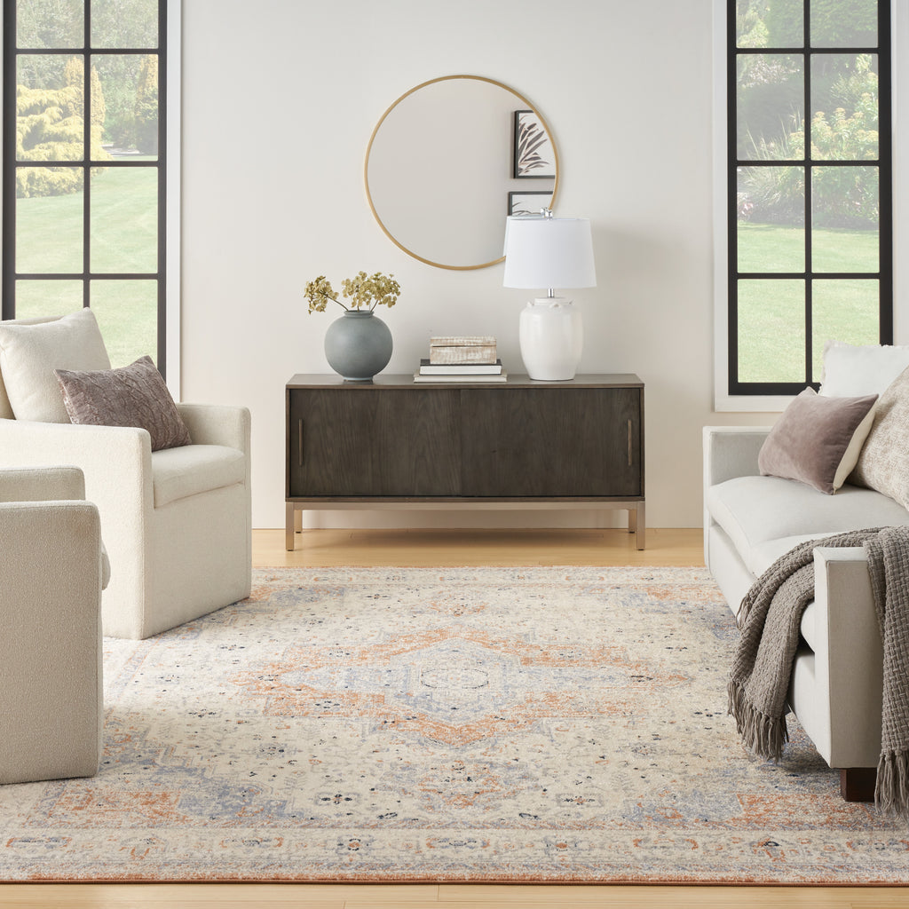 nourison nourison essentials persian nre07 beige blue rug