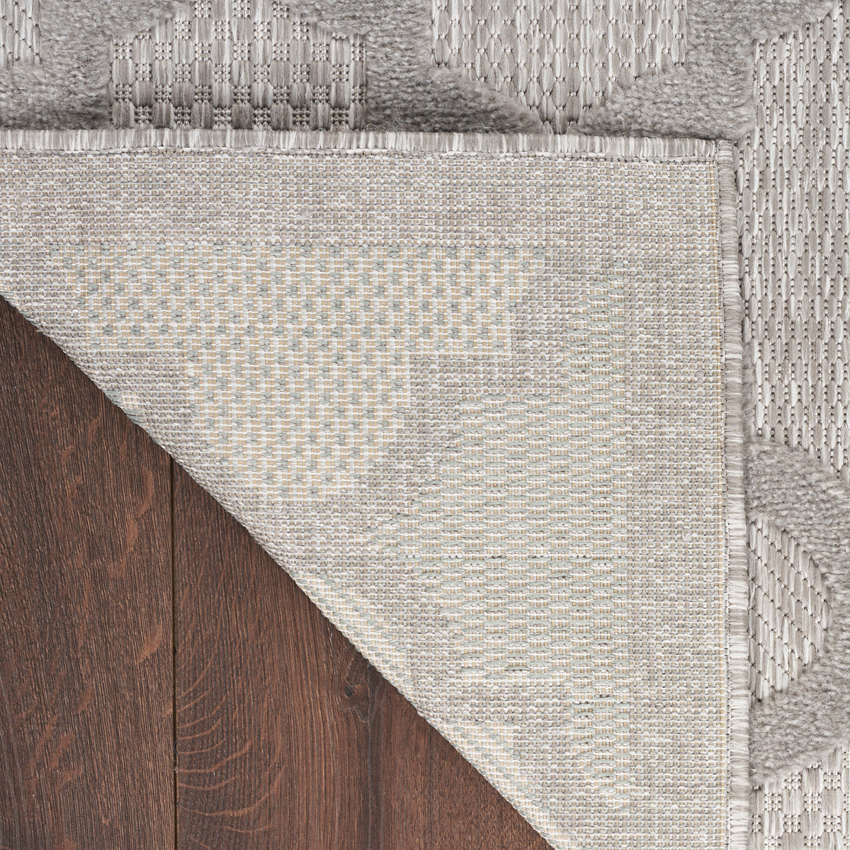 nourison easy care nes01 silver grey rug
