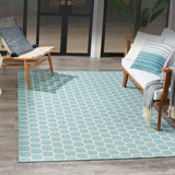 nourison twist reversible tws01 aqua rug