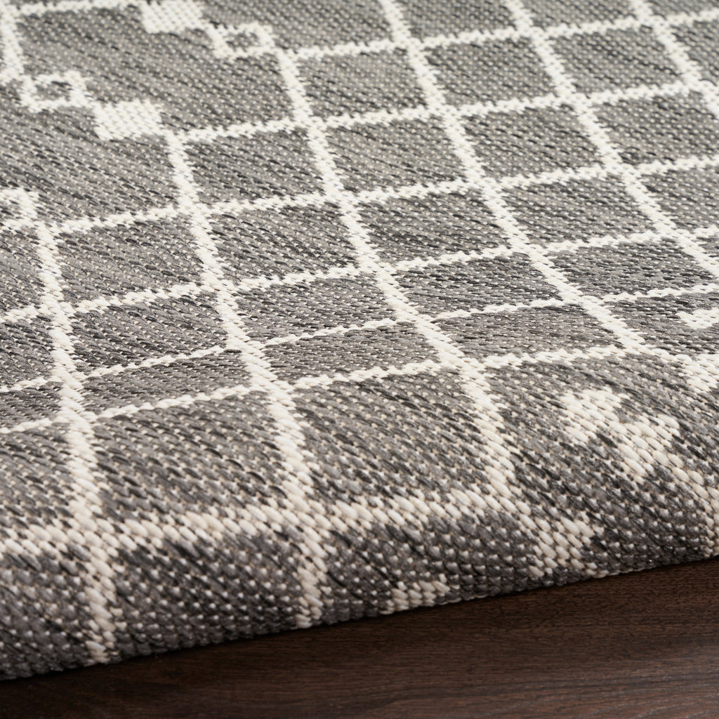 nourison positano pos02 charcoal rug
