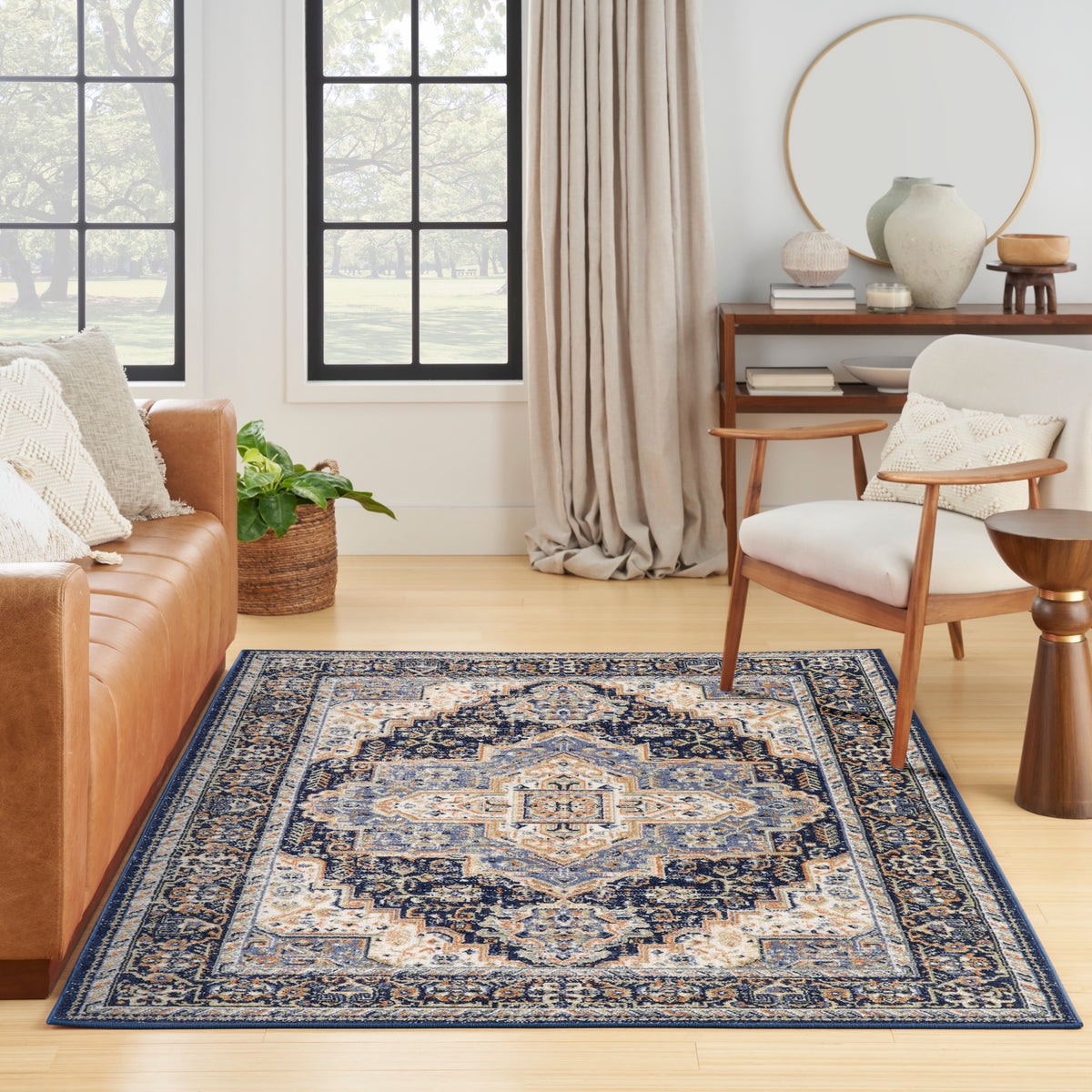 nourison nourison essentials persian nre07 navy rug