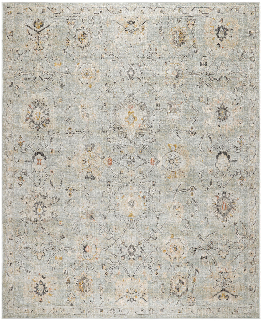 nourison oushak home ous01 mint rug