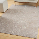 nourison exhale exl02 mocha ivory rug