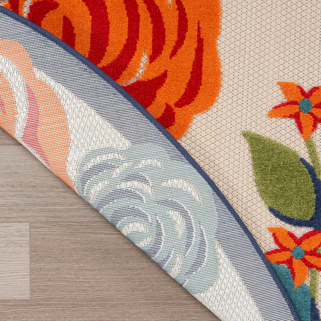 nourison aloha alh32 multicolor rug