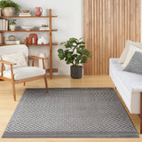 nourison care free caf02 grey rug