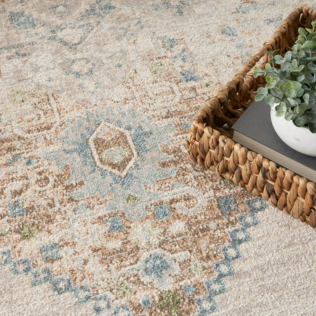 nourison astra machine washable asw13 ivory blue rug