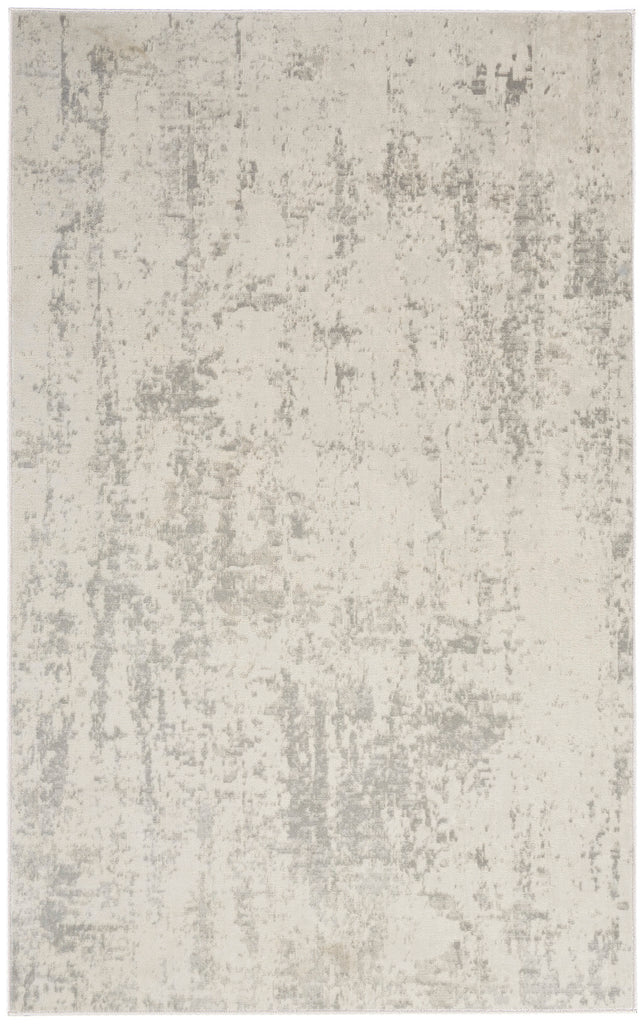nourison quarry qua01 cream grey rug