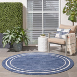 nourison nourison essentials nre02 navy ivory rug