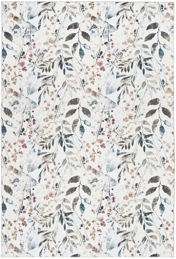 nourison nourison washables nwb05 ivory multicolor rug