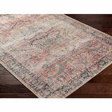 Hauteloom Dunshaughlin DUNSH Blue Machine Made Polyester Rug