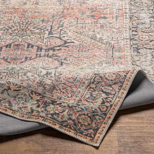 Hauteloom Dunshaughlin DUNSH Blue Machine Made Polyester Rug