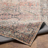 Hauteloom Dunshaughlin DUNSH Blue Machine Made Polyester Rug