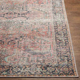 Hauteloom Dunshaughlin DUNSH Blue Machine Made Polyester Rug