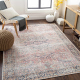 Hauteloom Dunshaughlin DUNSH Blue Machine Made Polyester Rug