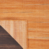 nourison interweave iwv01 orange rug