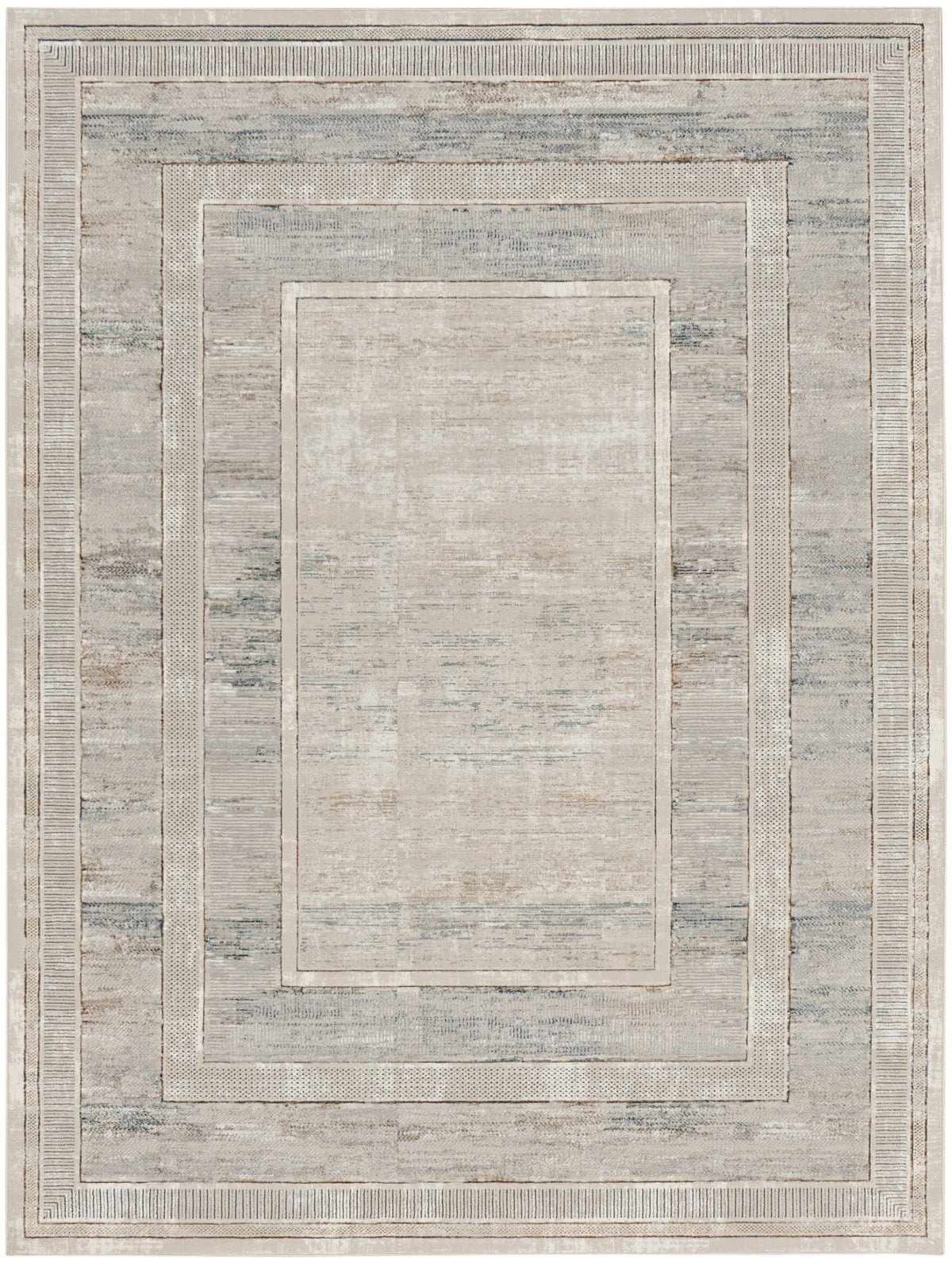 nourison glitz glz07 ivory multicolor rug