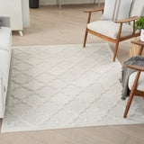 nourison easy care nes01 ivory white rug