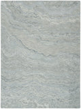 nourison graceful gru01 blue rug