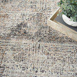 nourison sustainable trends sut08 ivory multicolor rug