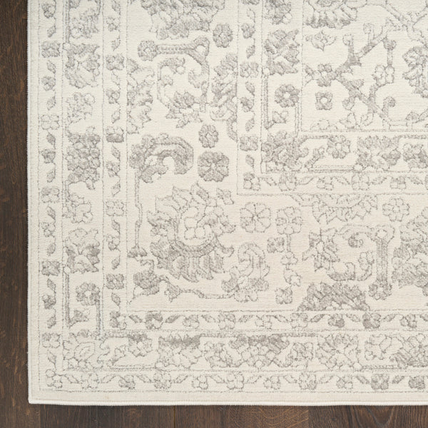 nourison grace gce01 grey rug