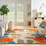 nourison aloha alh32 multicolor rug