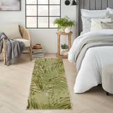 nourison aloha alh41 ivory green rug
