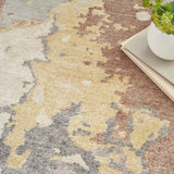 nourison silk shadows sha20 silver rug