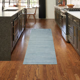 nourison washable essentials wae01 aqua rug